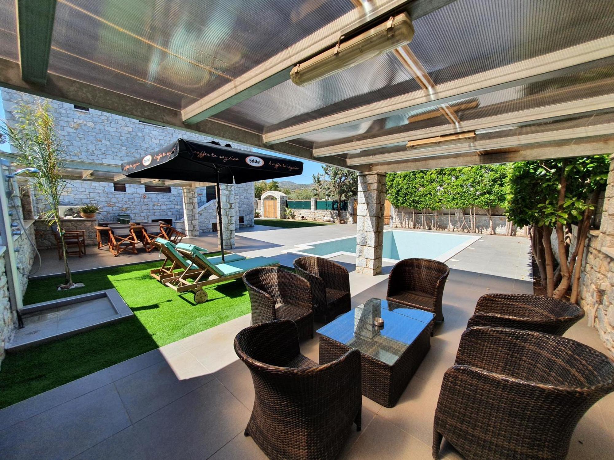Villa Lina Salamina Ambelakia Экстерьер фото
